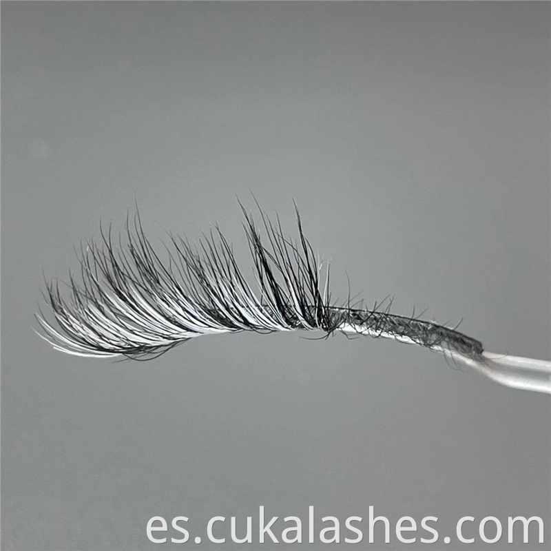 Colored Mink Cat Eye Eyelashes